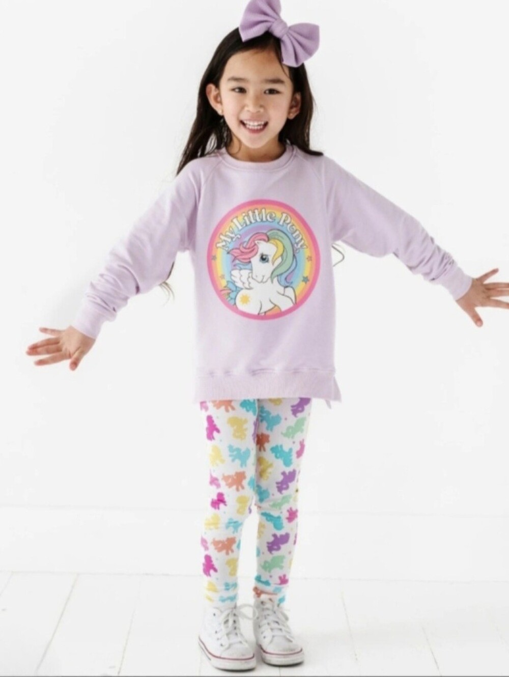 Bums & Roses My Little Pony Swestshirt & Leggings Matching Set 3T NWT